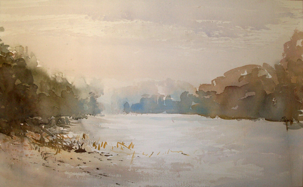 Vroege winter - Den Diel - B76xH35